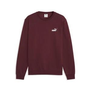 PUMA Męska bluza dresowa Essentials z logo No. 1, Odzież, Czerwony