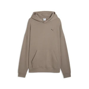 PUMA Męska bluza oversize z kapturem Essentials, Akcesoria, Beżowy