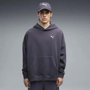 PUMA Męska bluza oversize z kapturem Essentials, Akcesoria, Szary