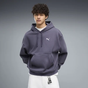 PUMA Męska bluza oversize z kapturem Essentials, Odzież, Szary