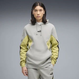 PUMA Męska bluza z kapturem Essentials z blokami kolorów, Odzież, Szary