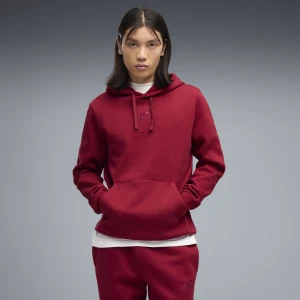 PUMA MÄ™ska dzianinowa bluza z kapturem Essentials z logo No.1, OdzieÅ¼, Czerwony