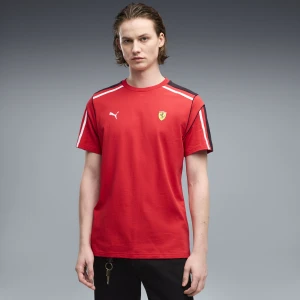 PUMA Męska koszulka Ferrari MT7, Akcesoria, Czerwony
