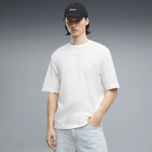 PUMA Męska koszulka Graphics Foil o pudełkowym kroju, Akcesoria, Biały