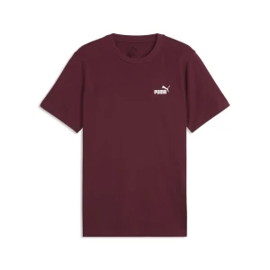 PUMA Męska koszulka z logo Essentials, Akcesoria, Czerwony