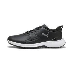 PUMA Męskie buty golfowe Fusion Grip 6 Evo, Buty, Czarny