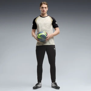 PUMA Męskie spodnie treningowe individualFINAL o dopasowanym kroju, Odzież, Beżowy