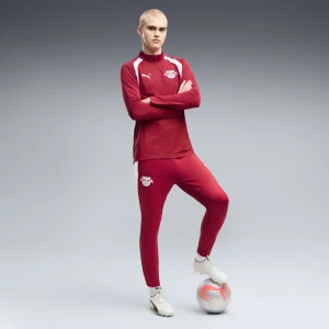 PUMA MÄ™skie spodnie treningowe RB Leipzig, OdzieÅ¼, Czerwony