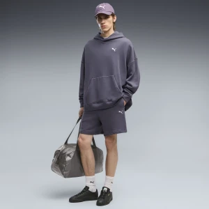 PUMA Męskie szorty Essentials o luźnym kroju, Odzież, Szary