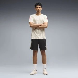 PUMA Męskie szorty individualFINAL, Odzież, Beżowy
