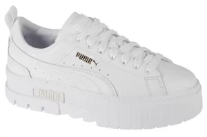 Puma Mayze Classic Wmns 384209-01, Damskie, Białe, buty sneakers, skóra syntetyczna, rozmiar: 37,5