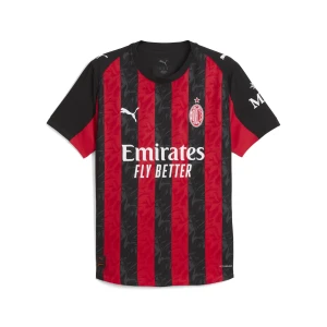 PUMA Męska autentyczna koszulka domowa AC Milan 25/26, Akcesoria, Czerwony,