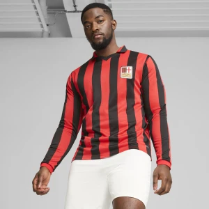 PUMA Męska autentyczna koszulka jubileuszowa AC Milan 125th Anniversary, Odzież, Czarny,