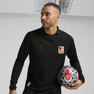 PUMA Męska autentyczna koszulka jubileuszowa AC Milan 125th Anniversary, Odzież, Czarny,