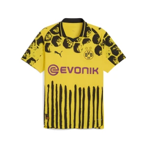 PUMA Męska autentyczna koszulka KIDSUPER × BORUSSIA DORTMUND, Akcesoria, Żółty,