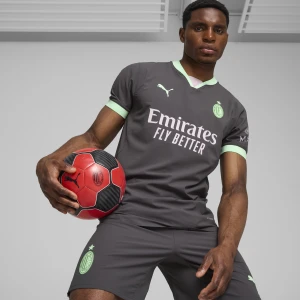 PUMA Męska autentyczna trzecia koszulka AC Milan 24/25, Odzież, Zielony,