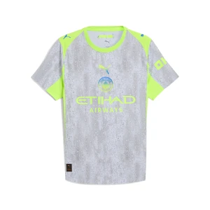 PUMA Męska autentyczna trzecia koszulka Manchester City 25/26, Akcesoria, Niebieski,