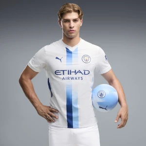 PUMA Męska autentyczna trzecia koszulka Manchester City 26 / 27, Odzież, Biały