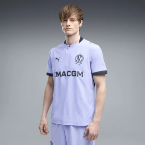 PUMA Męska autentyczna trzecia koszulka Olympique Marsylia 26 / 27, Akcesoria, Fioletowy