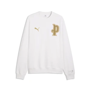 PUMA Męska bluza dresowa Manchester City 10th Anniversary, Akcesoria, Biały,