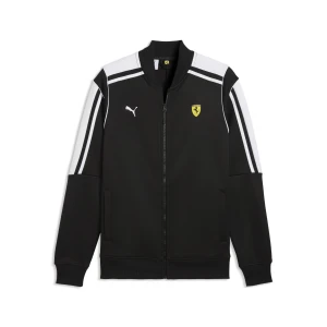 PUMA Męska bluza dresowa Scuderia Ferrari MT7, Akcesoria, Czarny,