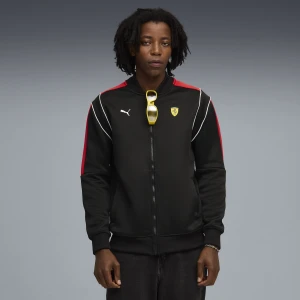 PUMA Męska bluza dresowa Scuderia Ferrari MT7, Odzież, Czarny,