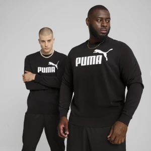 PUMA Męska bluza Essentials z logo No. 1, Odzież, Czarny,