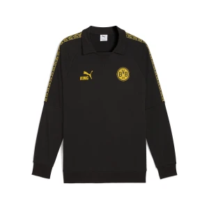 PUMA Męska bluza treningowa Borussia Dortmund KING, Akcesoria, Czarny,