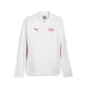 PUMA Męska bluza treningowa z zamkiem 1/4 RB Leipzig, Akcesoria, Biały,