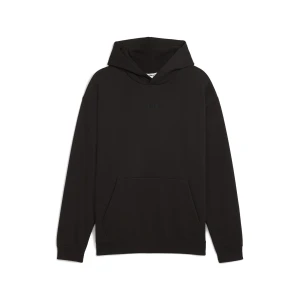 PUMA Męska bluza z kapturem Elevated Essentials o luźnym kroju, Akcesoria, Czarny,