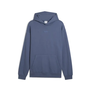 PUMA Męska bluza z kapturem Elevated Essentials o luźnym kroju, Akcesoria, Niebieski,