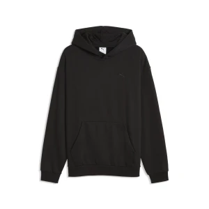 PUMA Męska bluza z kapturem Essentials Elevated o luźnym kroju, Akcesoria, Czarny
