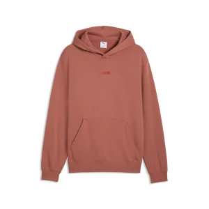 PUMA Męska bluza z kapturem Essentials Elevated, Odzież, Czerwony,