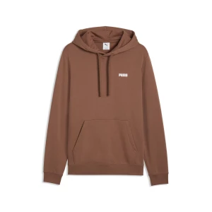Zdjęcie produktu PUMA Męska bluza z kapturem Essentials z małym logo, Odzież, Brązowy