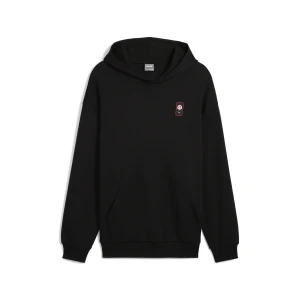 PUMA Męska bluza z kapturem i grafiką retro FC St. Pauli, Akcesoria, Czarny,
