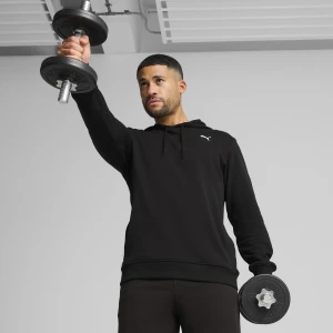 Zdjęcie produktu PUMA Męska bluza z kapturem TAD ESSENTIALS z frotté, Odzież, Czarny