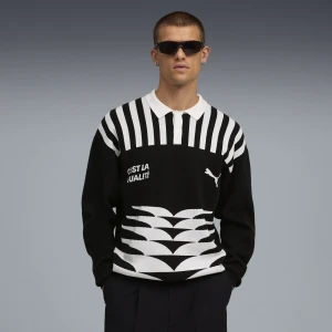 PUMA Męska dzianinowa koszulka The NeverWorn VI, Akcesoria, Czarny,