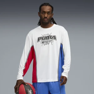 Zdjęcie produktu PUMA Męska koszula koszykarska Hoopaverse Shooting, Odzież, Biały,