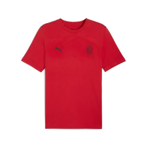 PUMA Męska koszulka AC Milan FtblEssentials, Akcesoria, Czerwony,