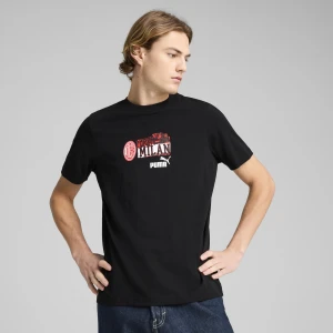 PUMA Męska koszulka AC Milan ftblNRGY, Odzież, Czarny,
