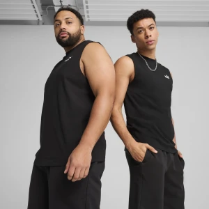 PUMA Męska koszulka bez rękawów Essentials z logo No. 1, Odzież, Czarny,