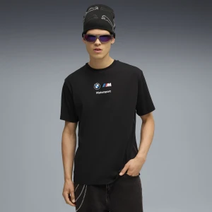 Zdjęcie produktu PUMA Męska koszulka BMW M Motorsport Essentials Logo, Odzież, Czarny,