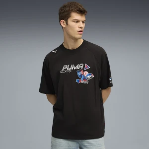 Zdjęcie produktu PUMA Męska koszulka BMW M Motorsport z naklejkami, Odzież, Czarny