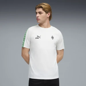 PUMA Męska koszulka Borussia Mönchengladbach FtblKING, Odzież, Biały,