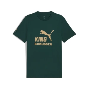 PUMA Męska koszulka Borussia Mönchengladbach KING z logo, Akcesoria, Zielony,