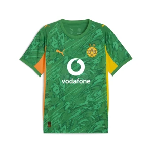 PUMA Męska koszulka bramkarska z krótkim rękawem Borussia Dortmund 25/26, Akcesoria, Zielony,