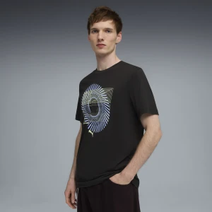 Zdjęcie produktu PUMA Męska koszulka Circular z grafiką, Odzież, Czarny