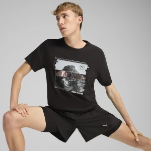 Zdjęcie produktu PUMA Męska koszulka do biegania GRAPHICS SEASONS, Odzież, Czarny