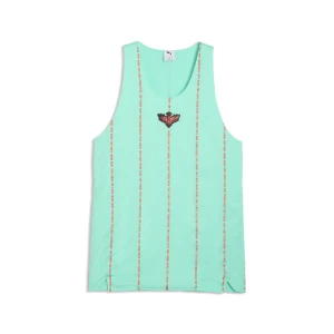 PUMA Męska koszulka do koszykówki Melo Alwayz On 1, Akcesoria, Szary,