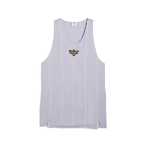 PUMA Męska koszulka do koszykówki Melo Alwayz On 1, Akcesoria, Zielony,